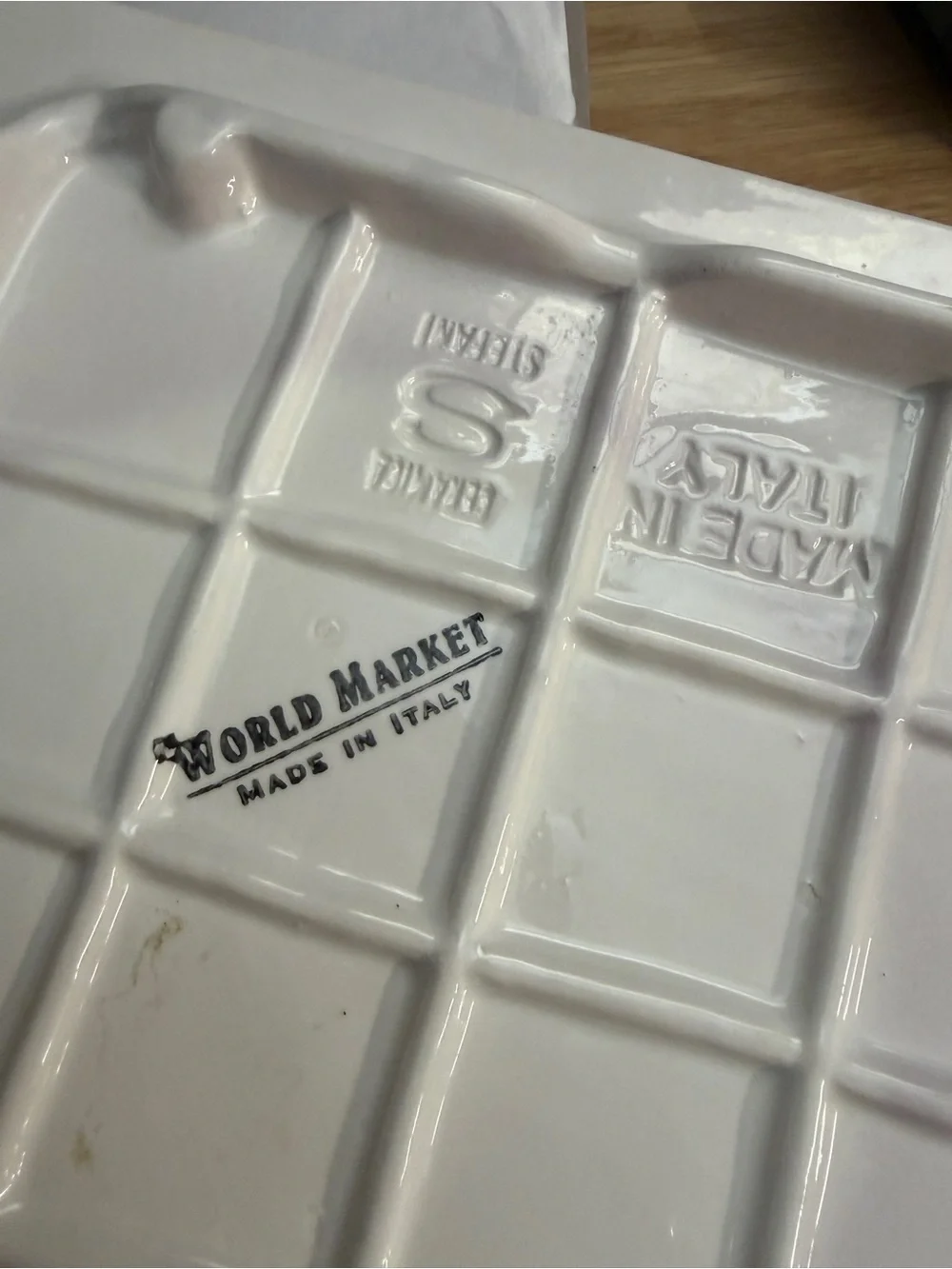 Purple Grape Ceramic Accent Tile from World Market